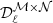 $ {\mathcal{D} }_\ell ^{\mathcal{M} \times \mathcal{N} } $