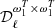 $ {\mathcal{D} }_\ell ^{\omega ^T_1\times \omega ^T_1} $