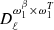 $ D_\ell ^{\omega ^\beta _1\times \omega _1^T} $