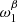 $ \omega ^\beta _1 $