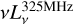 $vL_v^{325{\rm{MHz}}}$