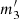 $ m_{3}^\prime $