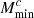 $ M_{\rm min}^c $