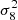 $ \sigma_8^2 $