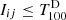 $ I_{ij} \leq T^\mathrm{D}_{100} $