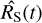 ${\hat R_{\rm{S}}}\left(t \right)$