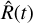 $\hat R\left(t \right)$