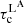 $ \tau_{\mathrm{c}}^{\mathrm{L}^{\mathrm{A}}} $