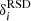 $ \delta_i^{\rm RSD} $