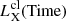 $ L^{\mathrm{cl}}_{\mathrm{X}}(\mathrm{Time}) $