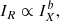 $$ \begin{aligned} I_{R}\propto I_{X}^{b}, \end{aligned} $$