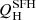 $ Q_{\mathrm{H}}^{\mathrm{SFH}} $