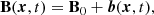 $$ \begin{aligned}&\mathbf{B}(\boldsymbol{x},t) = \mathbf{B}_0 + \boldsymbol{b}(\boldsymbol{x},t), \end{aligned} $$