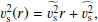 $$ \begin{aligned}&{v}_{\rm s}^2(r) = \widetilde{{v}_{\rm s}^2} r + \widehat{{v}_{\rm s}^2} \text{,} \end{aligned} $$
