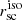 $ r_{\mathrm{sc}}^{\mathrm{iso}} $