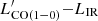 $ L^\prime_\mathrm{CO(1{-}0)}{-}L_{\mathrm{IR}} $