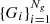 $ \{G_i\}_{i=1}^{N_g} $