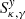 $ S^{\mathit{y}}_{\kappa,\gamma} $