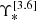 $ \Upsilon_{*}^{[3.6]} $
