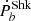 $ \dot{P}_b^{\mathrm{Shk}} $