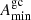 $ A_{\min}^{\mathrm{gc}} $