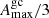 $ A_{\max}^{\mathrm{gc}}/3 $
