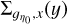 $\sum\nolimits_{{g_{{\eta _0}}},x} {\left( y \right)} $