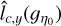 ${\hat l_{c,y}}\left( {{g_{{\eta _0}}}} \right)$