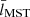 $ \bar{l}_{\mathrm{MST}} $