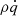 $ \rho\dot{q} $