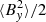 $ \langle B_y^2 \rangle/2 $