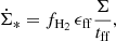 $$ \begin{aligned} \dot{\Sigma }_*=f_{\rm H_2}\,\epsilon _{\rm ff} \frac{\Sigma }{t_{\rm ff}}, \end{aligned} $$
