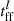 $ t^l_{\rm ff} $