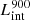 $ L_{\mathrm{int}}^{\mathrm{900}} $