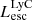 $ L_{\mathrm{esc}}^{\mathrm{LyC}} $