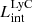 $ L_{\mathrm{int}}^{\mathrm{LyC}} $
