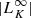 $ |L_{K}^{\infty}| $