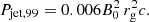 $$ \begin{aligned} P_{\rm jet,99}=0.006 B_0^2\,r_{\rm g}^2 c. \end{aligned} $$