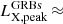 $ L_{\mathrm{X,peak}}^{\mathrm{GRBs}}\,{\approx}\, $