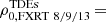 $ \rho_{\mathrm{0,FXRT~8/9/13}}^{\mathrm{TDEs}}\,{=}\, $