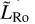 ${\tilde L_{{\rm{Ro}}}}$