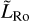 ${\tilde L_{{\rm{Ro}}}}$
