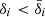 $ \delta_i < \bar\delta_i $