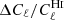 $ \Delta C_\ell/C_\ell^{\mathrm{H}\textsc{i}} $