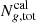 $ N_{g,\mathrm{tot}}^{\mathrm{cal}} $