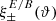 $ \xi_\pm^{E/B}({\vartheta}) $