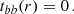 $$ \begin{aligned} t_{bb}(r) =0 \,. \end{aligned} $$