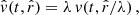 $$ \begin{aligned} {\hat{v}}(t,\hat{r})&= \lambda \, { v}(t,\hat{r}/\lambda ) \,, \end{aligned} $$