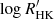 $ \log {R}^\prime_{\mathrm{HK}} $