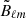 $ \tilde{B}_{\ell m} $